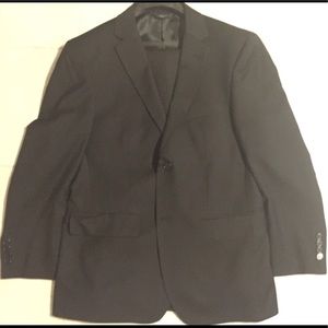 Basic black suit, jacket and pants